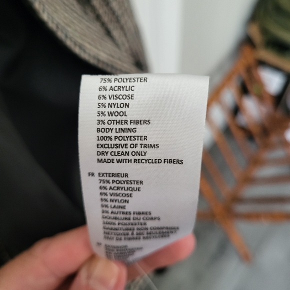 Tweed Oversized Jacket - Picture 4 of 4